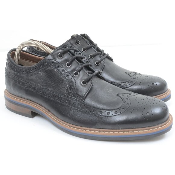 Bostonian Men\'s Melshire Wing Black Tumbled Leather Oxford US 9M main image 9